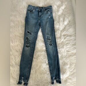 DL1961 Kids Distressed Blue Jeans